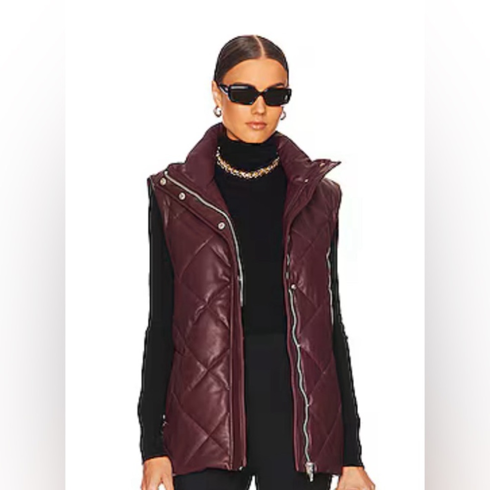 NEVER WORN NWOT | BLANKNYC FAUX LEATHER VEST | SIZE XS | PURCHASED OFF REVOLVE!!